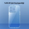 Baseus Simple Case iPhone 14 Pro 6.1 Kamera Korumalı İnce Silikon Şeffaf Kılıf