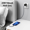 Baseus Explorer Seri Auto Power 20W Type-C to iPhone Lightning Hızlı Şarj Data Kablosu 2m