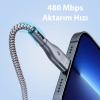 Duzzona A1 20W Type-C to iPhone Lightning Ultra Hızlı Şarj ve Data Kablosu 1m