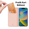 Dux Ducis iPhone 14 Plus 6.7 Kılıf Skin Pro Series Flip Cover Kapaklı Kılıf