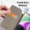 Dux Ducis iPhone 14 6.1 Kılıf Skin X Pro Series MagSafe Kapaklı Kılıf Folio Case