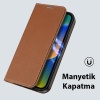 Dux Ducis iPhone 14 Plus 6.7 Kılıf Skin X2 Series PU Deri Manyetik Kapaklı Kılıf Magnetic Folio Case