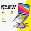 MC LS928HUB Masaüstü 360° Dönebilen Laptop Standı Hub