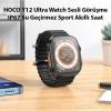 HOCO Y12 Ultra Watch Sesli Görüşme IP67 Su Geçirmez Sport Akıllı Saat