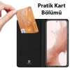 Dux Ducis SM Galaxy S23 Plus Kılıf Skin Pro Series Flip Cover Kapaklı Kılıf