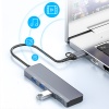 Universal ADS-309D 4 Portlu USB+Type-C USB 3.0 Çoklayıcı Data HUB Adaptör