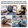 Dux Ducis iPad Pro 12.9 2022-2021-2020 MK Series Bluetooth Klavye Touchpad Kılıf