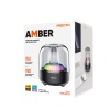 Recci RSK-W31 Amber FM/TF/AUX Hi-Fi RGB Işıklı Wireless Bluetooth 5.0 Speaker Hoparlör