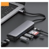 Nettech NT-0T04 6 in 1 Type-C Hub Adaptör Çoklayıcı Dock Station