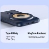 Universal Q15 10000mAh PD 20W Magsafe Uyumlu Hızlı Şarj Powerbank Standlı