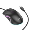 HOCO GM19 RGB LED Işıklı Gamer Oyuncu Kablolu Optik Mouse