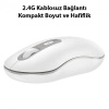 HOCO GM21 Platinium 1600dPi 2.4G Bluetooth Kablosuz Optik Mouse