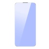 Baseus Crystal 0.3mm Anti-Blue iPhone 14 Pro Full Tempered Ekran Koruyucu 2 Adet Set
