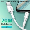 Baseus Mini White Micro USB 4A OPPO VIVO Dash Usb Şarj Kablosu 0.5cm