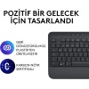 LOGITECH K650 Q MULTİMEDYA KABLOSUZ KLAVYE SİYAH 920-010919