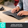 LOGİTECH K860 ERGONOMİK BİLEK DESTEKLİ TAM BOYUTLU KABLOSUZ TÜRKÇE KLAVYE - SİYAH