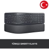 LOGİTECH K860 ERGONOMİK BİLEK DESTEKLİ TAM BOYUTLU KABLOSUZ TÜRKÇE KLAVYE - SİYAH