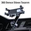 One Pro 360° Dönebilen Araç İçi Havalandırma Telefon Tutucu