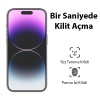 iPhone 15 Pro Max Full HD Tempered Kırılmaz Cam Ekran Koruyucu