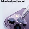 iPhone 15 Pro-15 Pro Max Premium Kamera Lens Koruma Camı