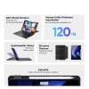 DUX DUCIS Samsung Galaxy Tab S9 + Ayrılabilir Bluetooth Klavye Touchpad PU Deri Kılıf