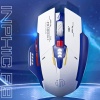 İNPHİC F9 Kablosuz Fare, Şarj Edilebilir Sessiz Kullanım 2.4G USB Mouse