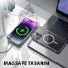 Hoco iPhone 15 Pro Max Anti-Fall Darbe Önleyici Airbag Manyetik Magsafe Silikon Kılıf