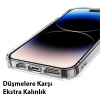 Hoco iPhone 15 Pro Max Anti-Fall Darbe Önleyici Airbag Manyetik Magsafe Silikon Kılıf