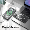 Hoco iPhone 15 Anti-Fall Darbe Önleyici Airbag Manyetik Magsafe Silikon Kılıf