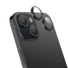 HOCO Crystal Clear iPhone 15-15 Plus HD 3D Metal Çerçeveli Kamera Koruyucu Lens