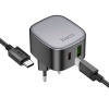 Hoco CS32A PD20W USB+Type-C + Type-C Kablo Hızlı Şarj Adaptör Seti
