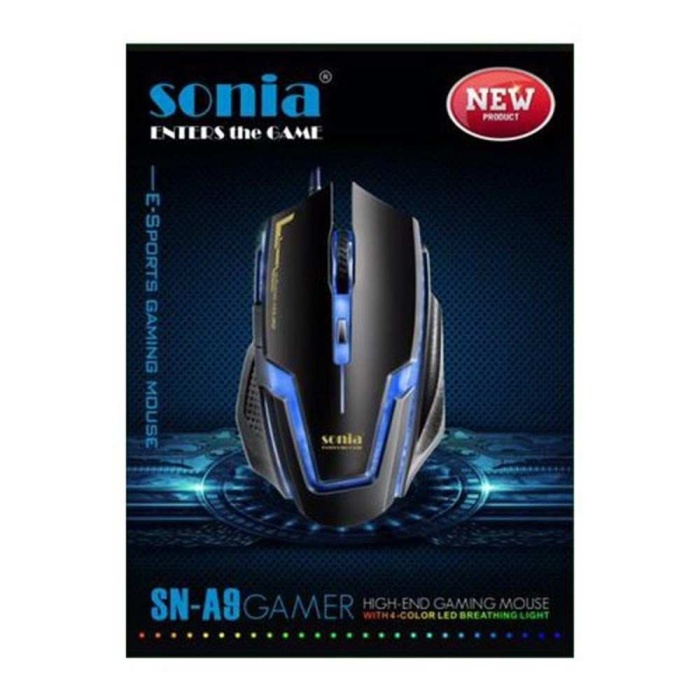 Sonia SN-A9 Kablolu Gaming Oyuncu Mouse