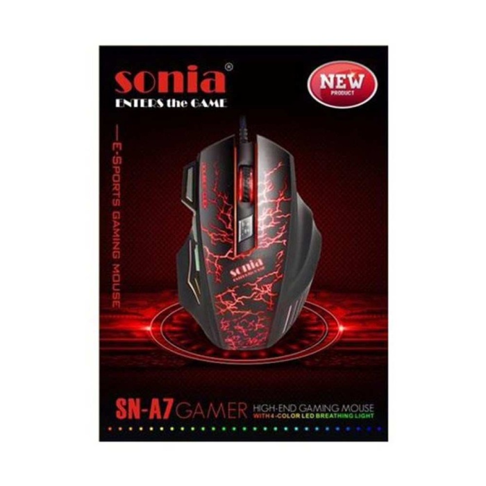 Sonia SN-A7 Kablolu Gaming Oyuncu Mouse