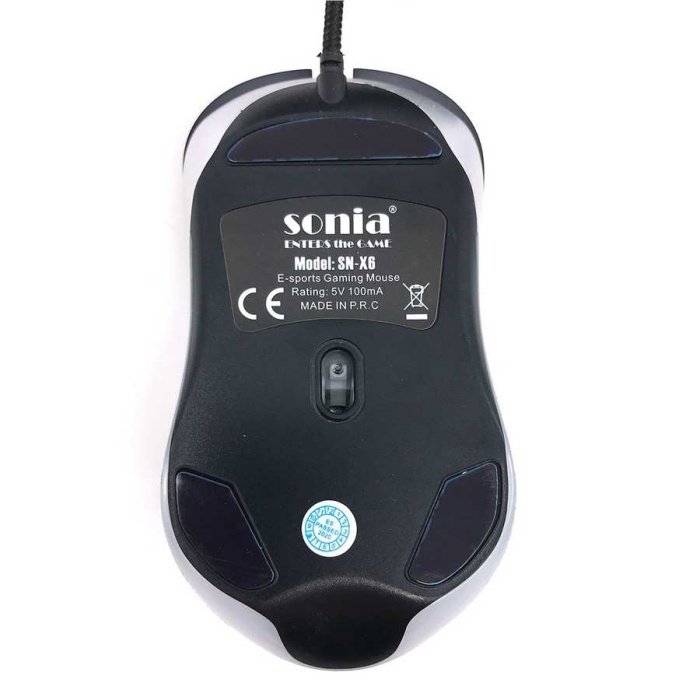 Sonia SN-X6 Kablolu Optik Oyuncu Mouse