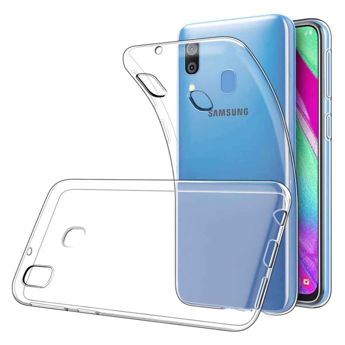 Samsung Galaxy A30 Lux Seri Kamera Korumalı Şeffaf Kılıf