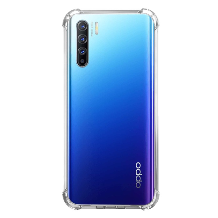 Oppo Reno 3 Darbe Emici Şeffaf Silikon Kılıf