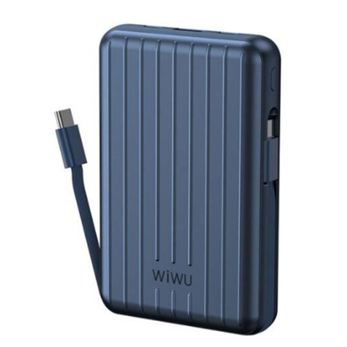 Wiwu PP03 3 Çıkışlı 10000 mAh PD Hızlı Şarj Magnetic Wireless Powerbank