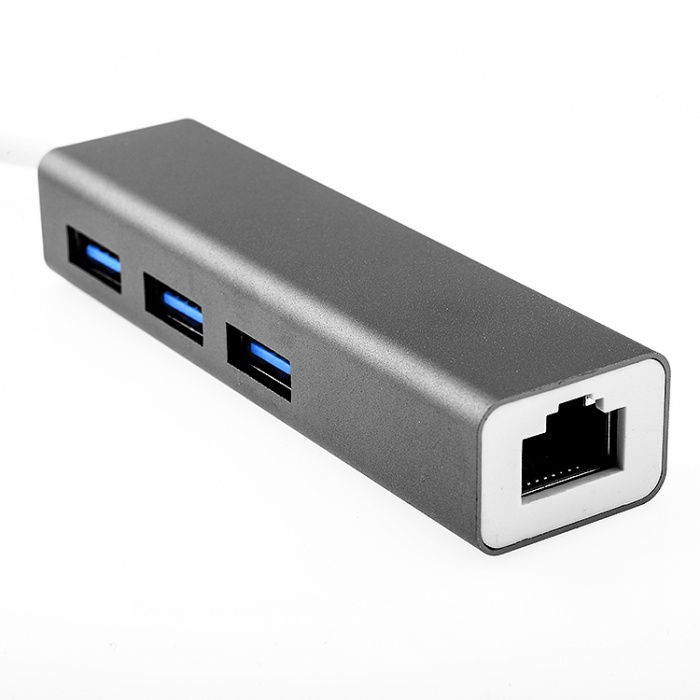 Gigabit Usb 3 Port Usb 3.0 Çoklayıcı Ve Eternet Adeptörü