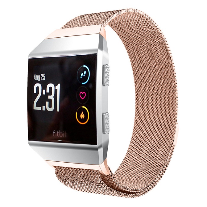 Fitbit İonic Akıllı Saat Metal Kayış Milano Loop