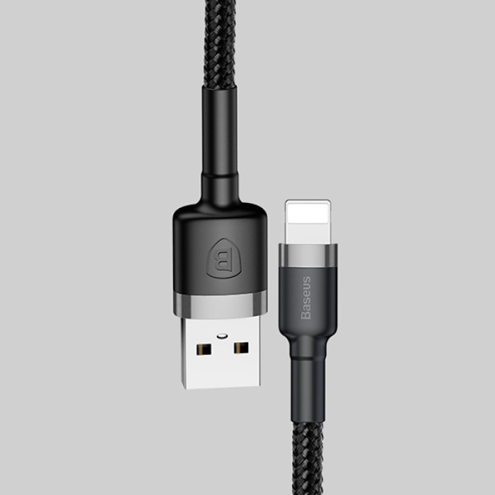 Baseus İPhone 12-11,11 PRO XS-XR 7-8 2 Metre  Halat Usb Şarj Kablosu