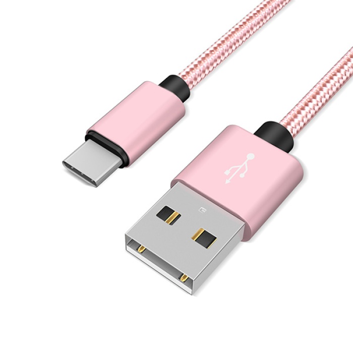 Ally Usb-Type C Android 3.0a Hızlı Şarj Halat Usb Kablo 20cm