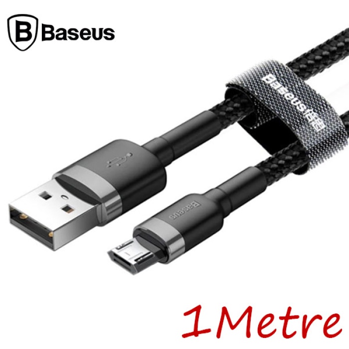 Baseus Cafule Micro Usb 1metre 2.4a Hızlı Şarj Halat Usb Kablo