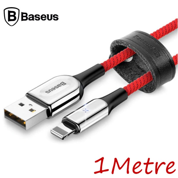 Baseus X-type Light İPhone 11,XS XR 7-8 Usb Şarj Kablo