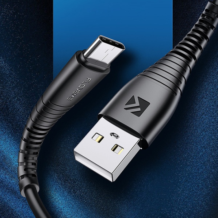 Floveme Usb Type C 2.4a Hızlı Şarj 1 Metre Şarj Usb Kablo