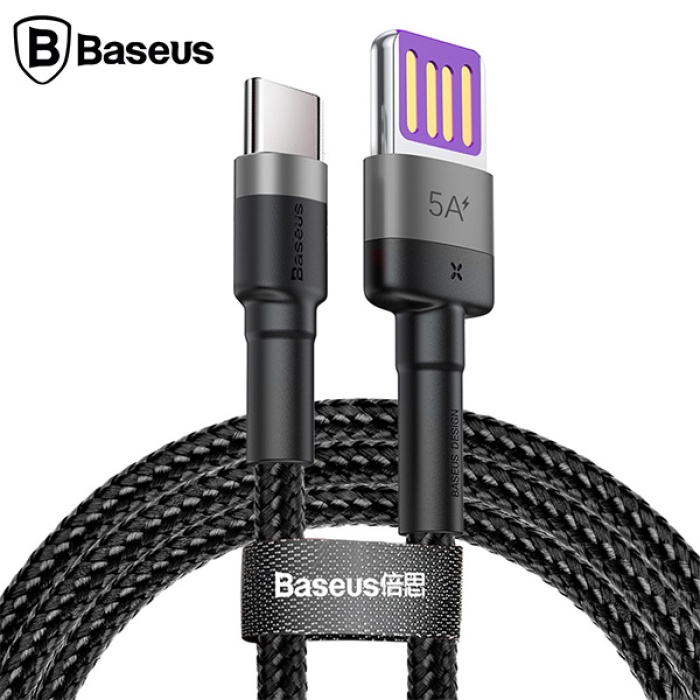 Baseus Cafule Hw Usb Type C40w Hızlı Şarj Usb Kablo Halat Kablo