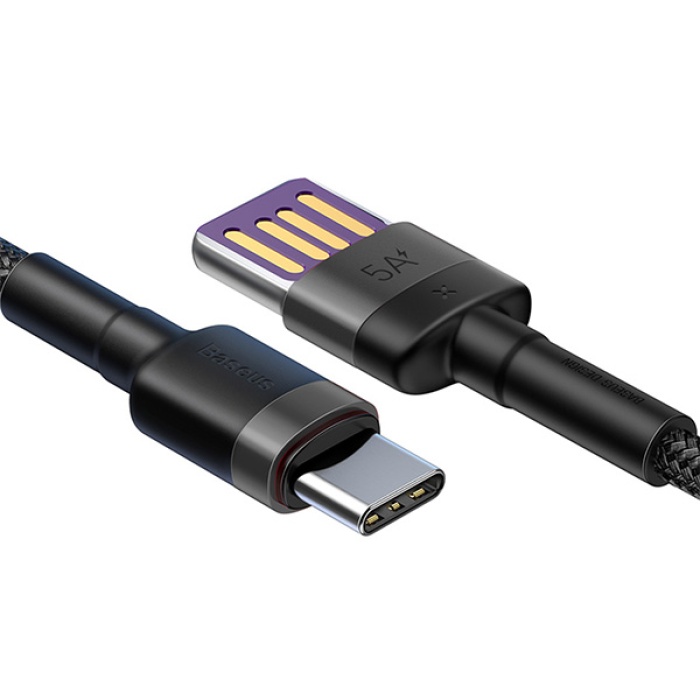 Baseus Cafule Hw Usb Type C40w Hızlı Şarj Usb Kablo Halat Kablo