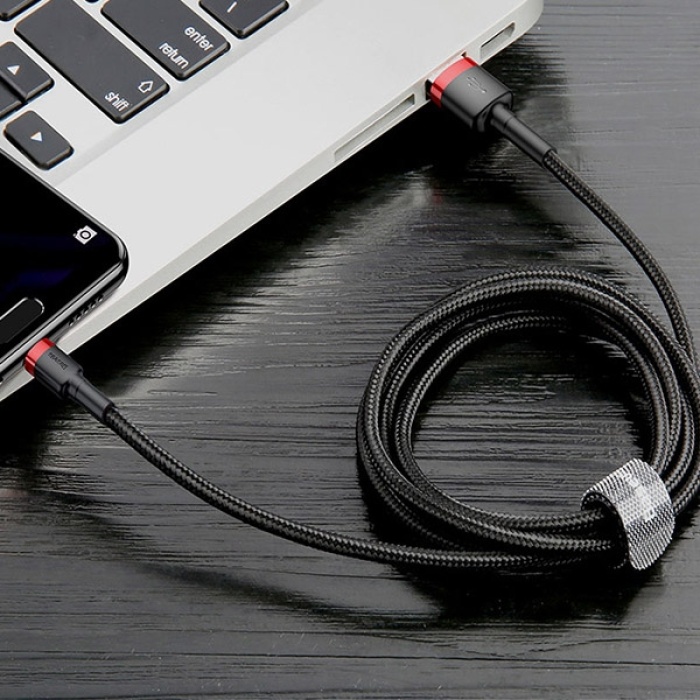 Baseus Cafule Micro Usb 3metre Uzun Halat Usb Şarj Kablo