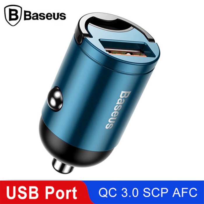 Baseus Tiny Star Mini Quick Şarj USB Port 30W Hızlı Araç Şarj Cihazı