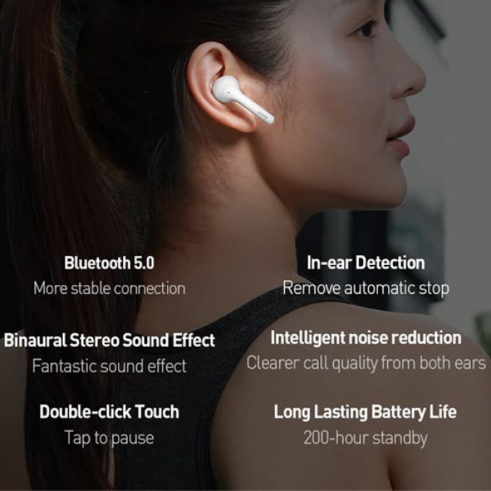 Baseus Encok True W07 TWS Bluetooth Kulaklık Wireless Earphones