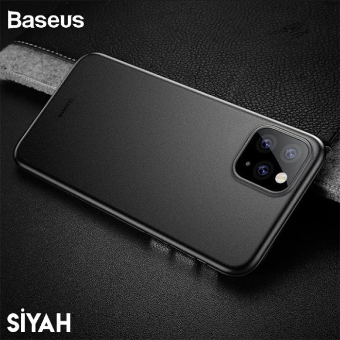 Baseus Wing Case İPhone 11 Pro 5.8 2019 Ultra İnce Lux Mat Şeffaf Kılıf